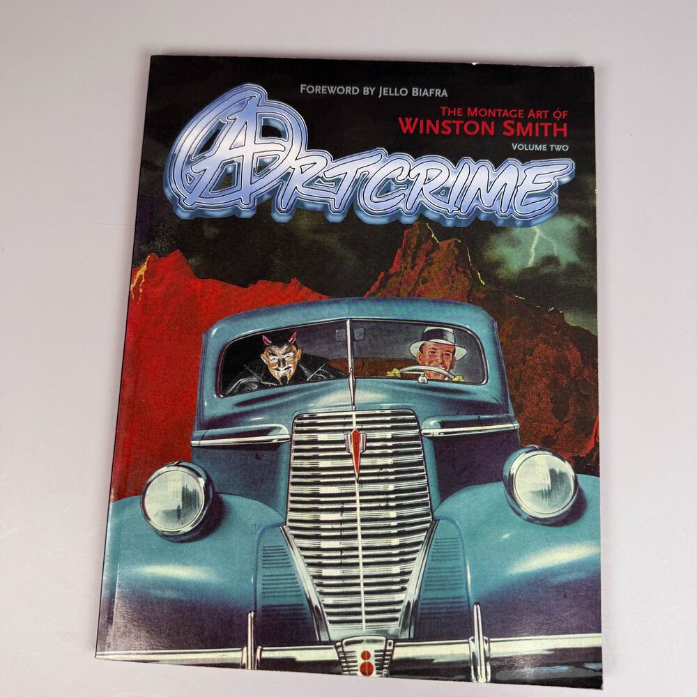 Artcrime the Montage Art of Winston Smith Vol 2 Jello Biafra Foreward 1998 Book